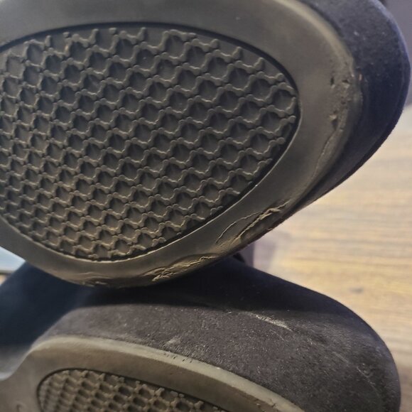 Black Suede wedges - Picture 6 of 7